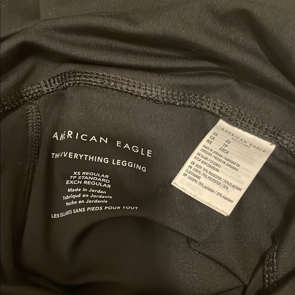 American Eagle black everything Leggings - Picture 2 of 2